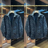 Hearujoy Relief Jacquard Design Shirt For Men Spring Autumn Long Sleeve Tops Streetwear Trendy Loose Anti-wrinkle Shirts Versatile